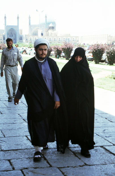 At the Emam Khomeini square. Esfahan. Iran.