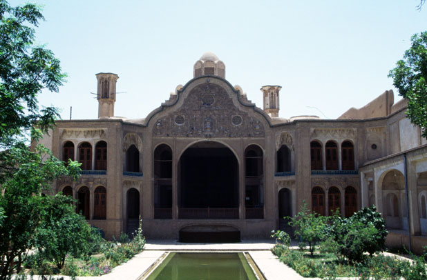 Traditional house Khan-e Borujerdi. Kashan. Iran.