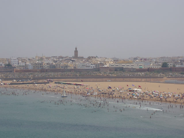 Rabat town. Morocco.