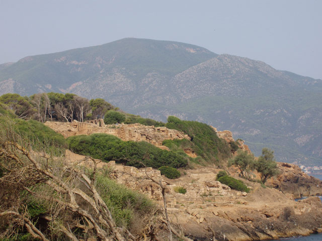 Tipaza town. Algeria.