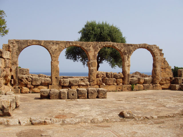 Tipaza town. Algeria.