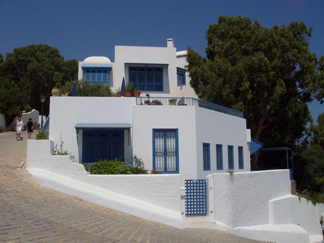 Tunis town. Tunisia .