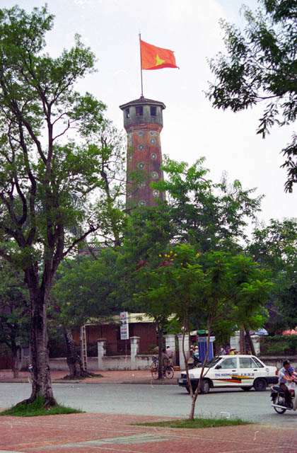 Famous Hanoi tower. Vietnam.