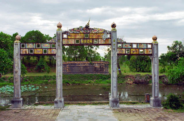 Tomb of Thieu Tri. Hue town. Vietnam.