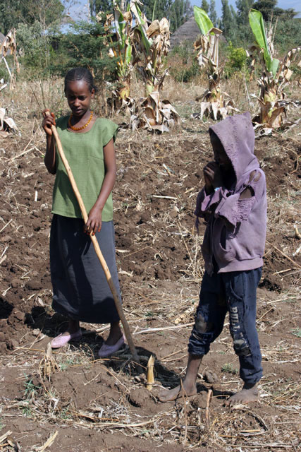Village south of Addis Abbeba. South,  Ethiopia.