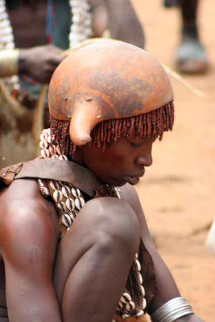 Market at Dimeka village. South,  Ethiopia.