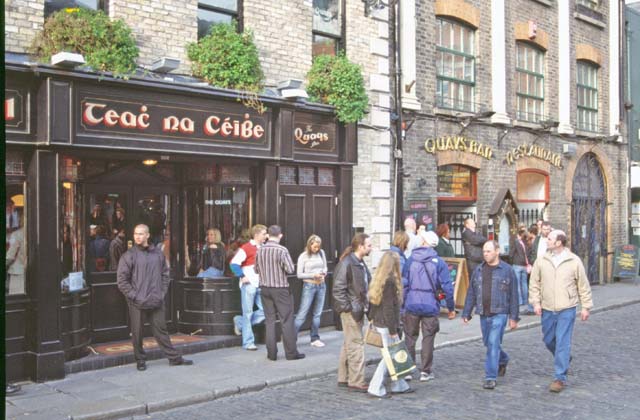 Dublin, Temple bar area. Ireland.