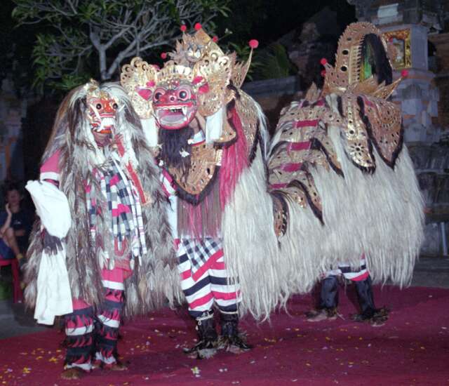 Barong dance. Bali,  Indonesia.