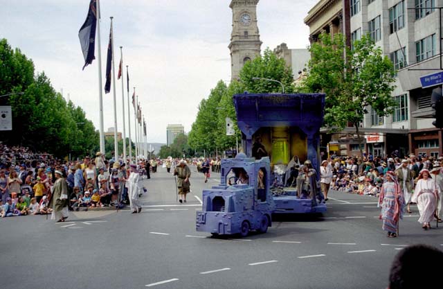 Christmas parade. Adealide. Australia.