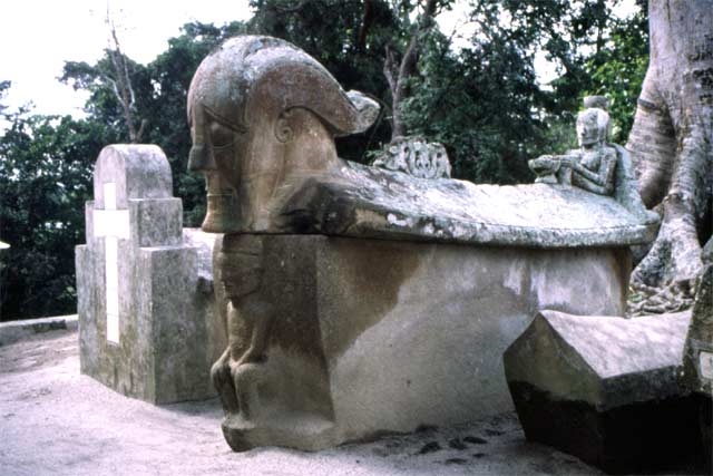 Batac tombs. Lake Toba, Samosir island. Sumatra,  Indonesia.
