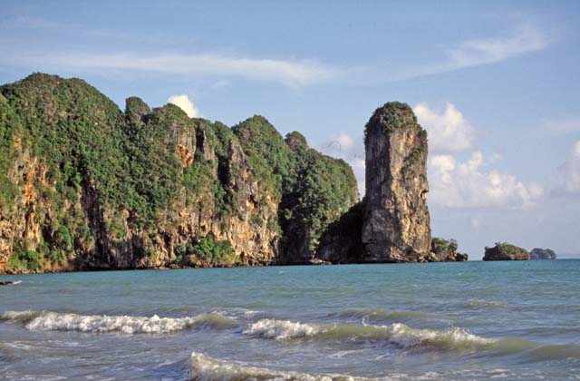 Ao Nang beach near Krabi town. Thailand.