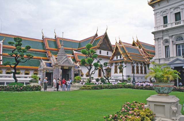 Royal palace in Bangkok. Thailand.