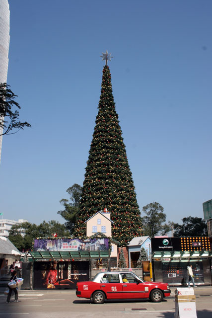 Christmas clelebration. Hong Kong.
