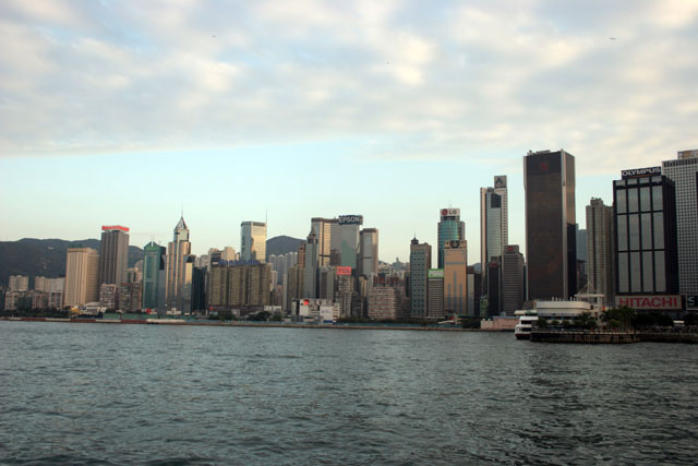 Downtown view. Hong Kong.