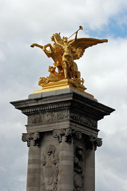 Pont Alexandre, Paris. France.