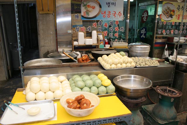 Incheon market. South Korea.