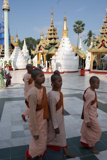 Shwedagon Paya, Yangon. Myanmar (Burma).