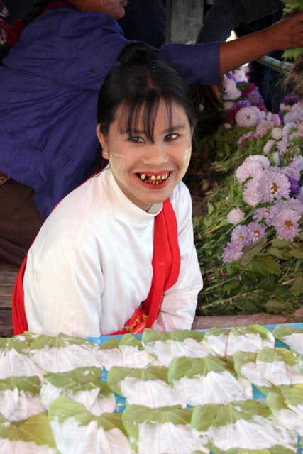 Inle Lake market. Myanmar (Burma).