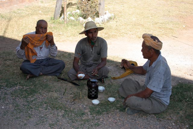 Local men from Pa-O tribe. Around Inle Lake. Myanmar (Burma).