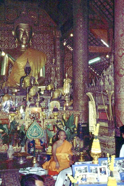 Wat Xieng Thong temple. Luang Prabang. Laos.