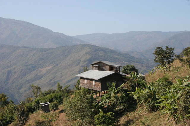 Around Mindat village. Chin State. Myanmar (Burma).