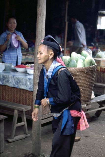 Market in Udomxai. Laos.
