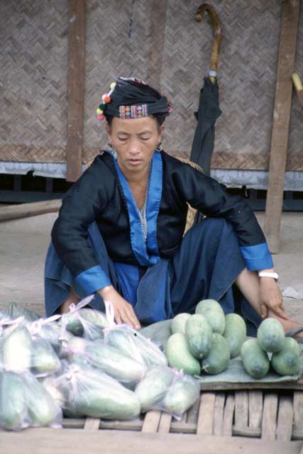 Market in Udomxai. Laos.