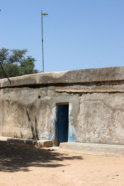 Chefferie (chiefdom) is typical example of local traditional architecture. Village Mabas, Mandara mountains. Nigeria.