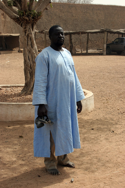 Kingdom officer at Rey Bouba village. Rey Bouba is traditional Fulani principality (lamidat). Cameroon.