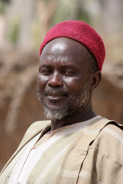 At street at Rey Bouba village. Cameroon.
