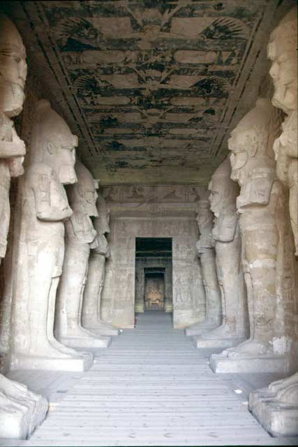 Temple of Abu Simbel. Egypt.
