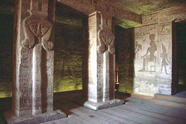 Temple of Abu Simbel. Egypt.