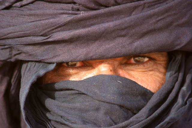 Typical Tuareg. Sahara desert. Niger.