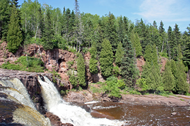 Goosberry Falls, North Shore, Minnesota. United States of America.