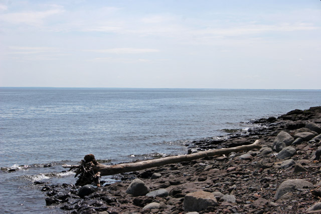Lake Superior, the largest freshwater lake in the world by surface area, North Shore, Minnesota. United States of America.