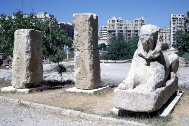 Roman Amphitheatre Complex in Alexandria. Egypt.