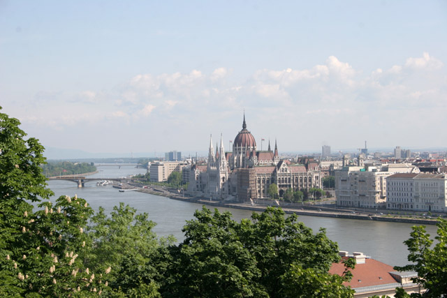 Buda Hill lookout, Budapest. Hungary.