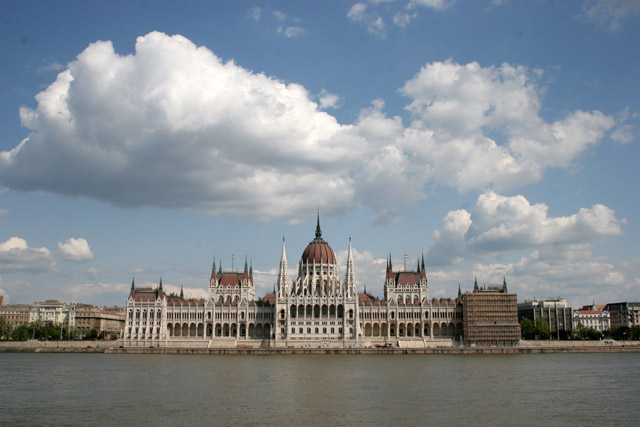 Parliament building, Budapest. Hungary.