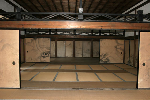 Ryoan-ji temple is typical zen temple, Kyoto. Japan.