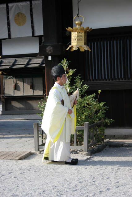Shimogamo-jinja (Kamomioya-jinja) shrine, Kyoto. Japan.