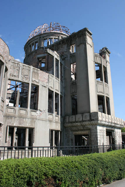 A-bomb Dome at Hiroshima city. Japan.
