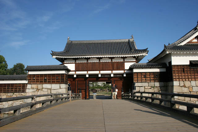 Hiroshima castle. Japan.