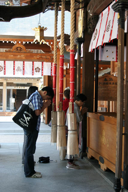 Kushida shrine at at Fukuoka city. Japan.