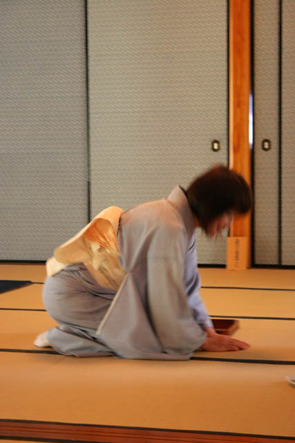 Traditonal japanese tea house. Kenroku-en garden, Kanazawa town. Japan.