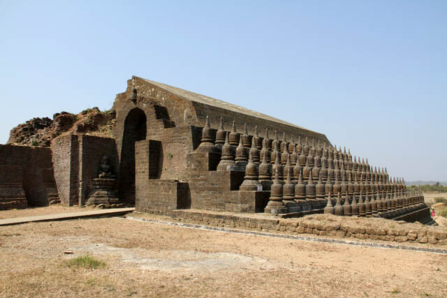 Kothaung (Koe Thaung) temple, Mrauk U. Myanmar (Burma).